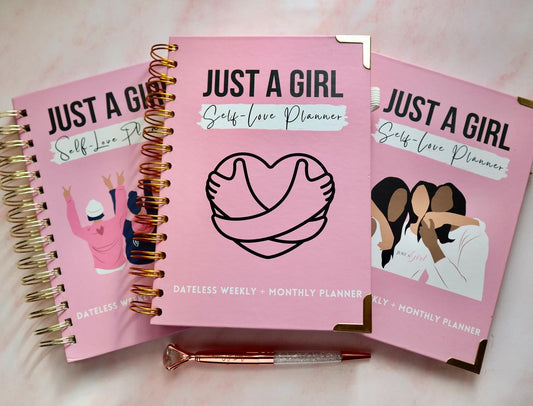 Just A Girl Self-Love Planner