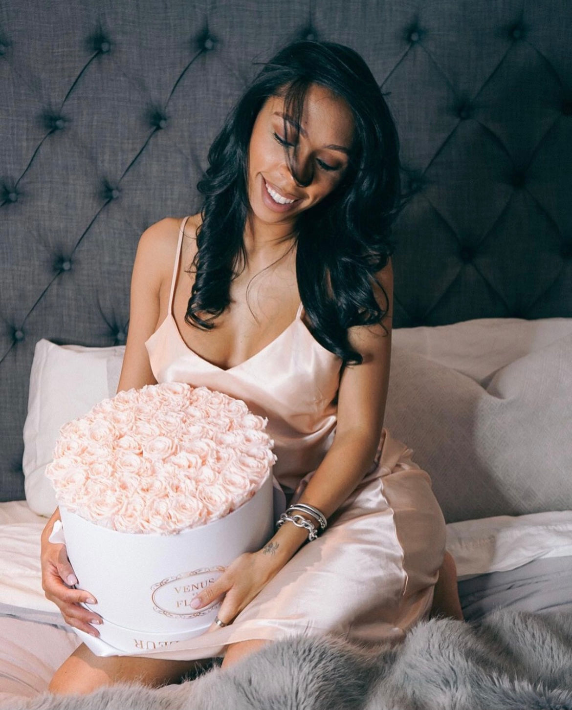 Feels Like Love Satin Nightgown